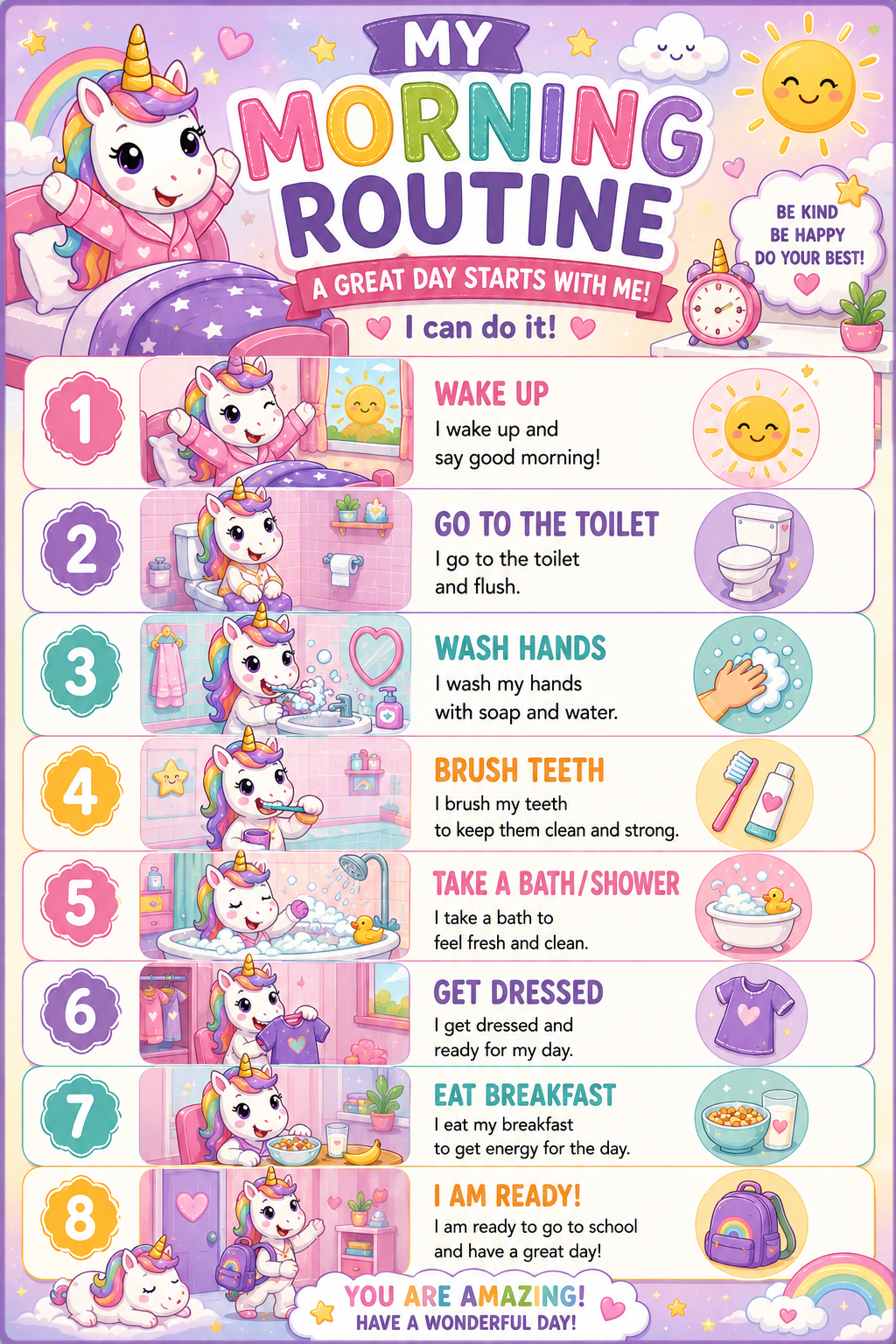 10 Daily Routine Visual Schedule Cards Per Theme | Printable PDF & PNG | Autism, ADHD, SPED & Preschool Visuals