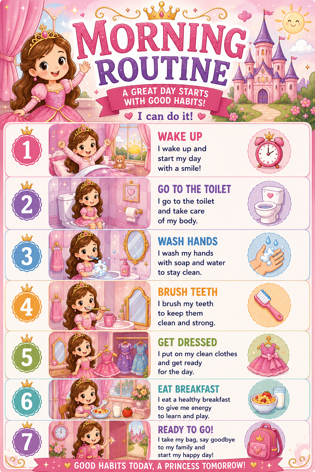 10 Daily Routine Visual Schedule Cards Per Theme | Printable PDF & PNG | Autism, ADHD, SPED & Preschool Visuals